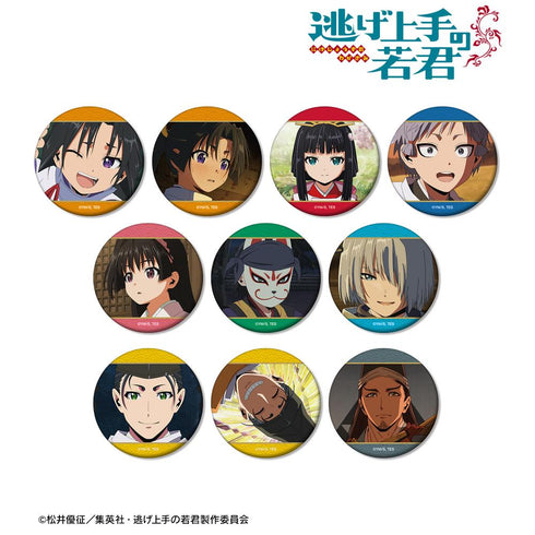 『逃げ上手の若君』トレーディング場面写マット缶バッジ(単位/BOX)【202510再販】